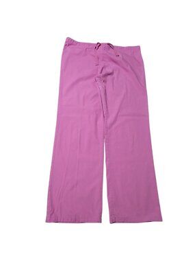MG Medgear Scrub Pants Womens Size Small Pink Nurse Work Uniform Bottoms